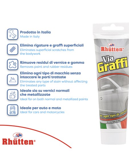 Rhutten Crema abrasiva Via Graffi