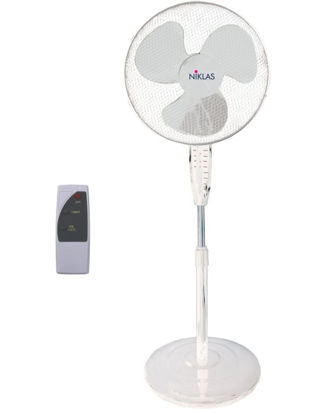 Niklas ventilatore a piantana con telecomando