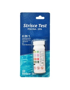 Strisce test acqua 4 in 1