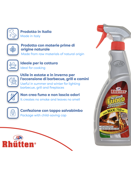 Rhutten Accendifuoco liquido