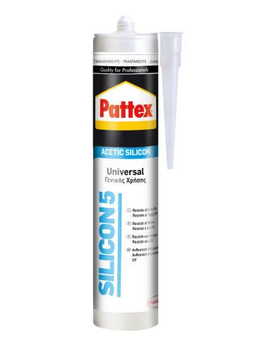 Silicone Universale Pattex Silicon 5 - Cartuccia 280ml