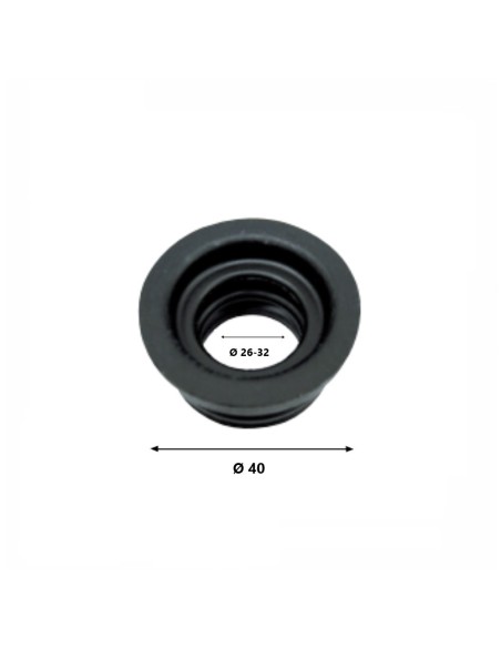 Morsetto per scarico Ø 40 X 26-32